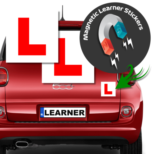 magnetic learner sticker