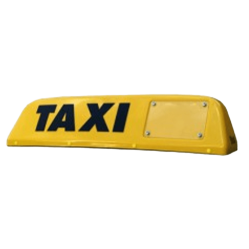 taxi roofsign for northern ireland