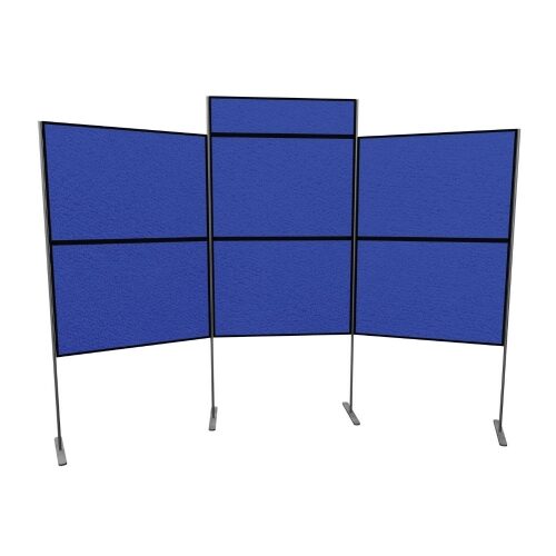 6 Panel and Pole Display Board Kit  900mm x 600mm Baseline