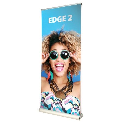 Edge 2 Double Sided Roll-Up Stand 850mm