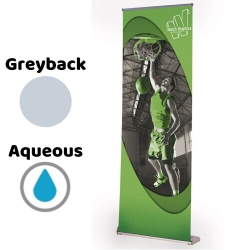 Roll-Up Banner for Aqueous Inkjet 914mm x 50m roll